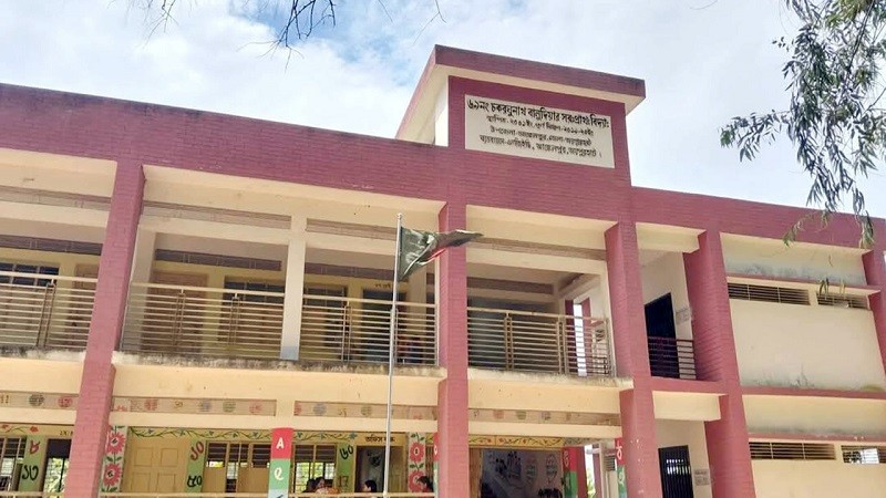 প্রাথমিক বিদ্যালয়ে চুরি, আটটি ফ্যানের সঙ্গে চারটি ফুটবলও উধাও