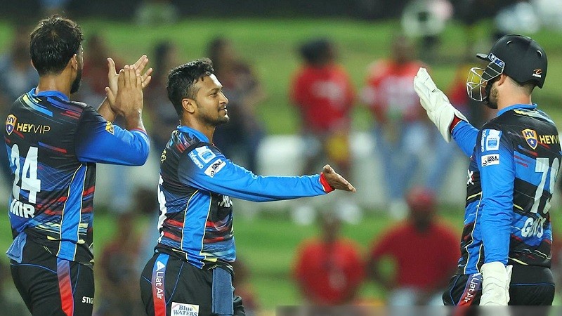 সাকিবের ভালো বোলিংয়েও জিততে পারল না অ্যান্টিগা
