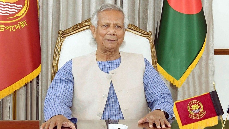 তরুণদের সম্মিলিত প্রচেষ্টায় বাংলাদেশ মাথা উঁচু করে দাঁড়াবে: প্রধান উপদেষ্টা