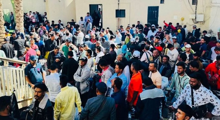 আজ লিবিয়া থেকে দেশে ফিরছেন ৩০৯ বাংলাদেশি