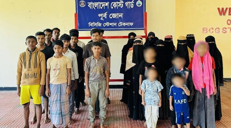 মালয়েশিয়া পাচারকালে টেকনাফ থেকে ২৮ জনকে উদ্ধার