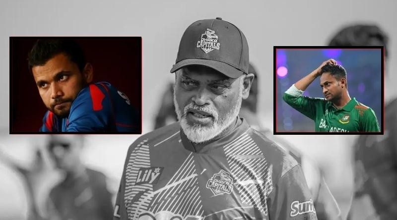 কোচ জাকি’র মৃত্যুতে সাকিব-মাশরাফিদের শোক