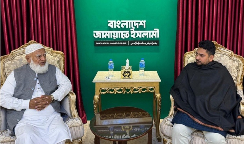 জামায়াত আমিরের সঙ্গে নাহিদ ইসলামের বিশেষ বৈঠক
