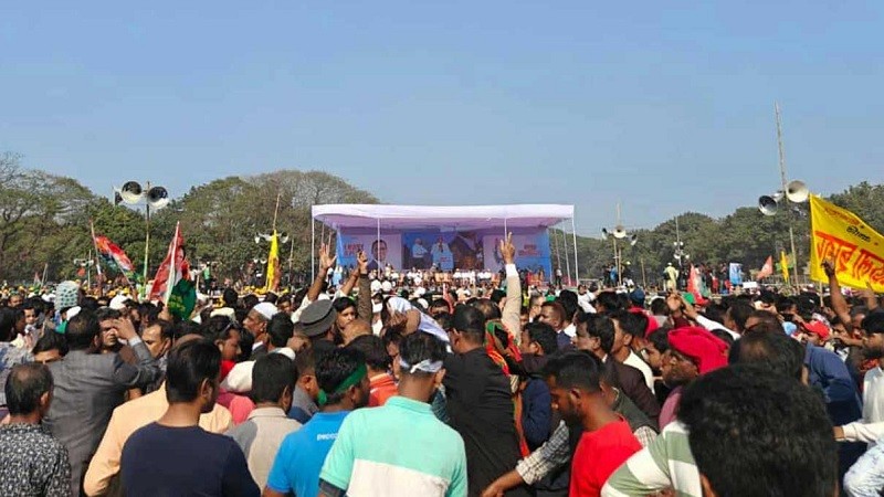 ময়মনসিংহে পৌঁছেছেন তারেক রহমান, নেতাকর্মীদের উচ্ছ্বাস