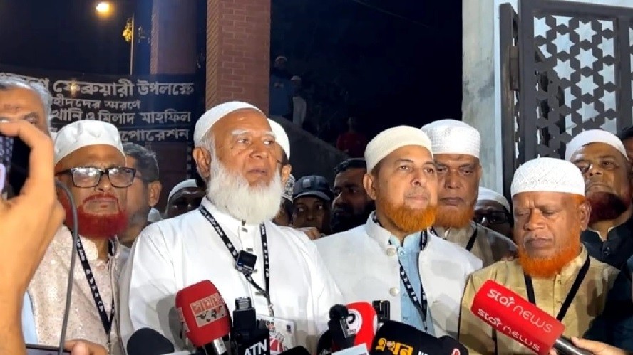 প্রথমবার শহীদ মিনারে শ্রদ্ধা জানিয়ে যা বললেন জামায়াত আমির