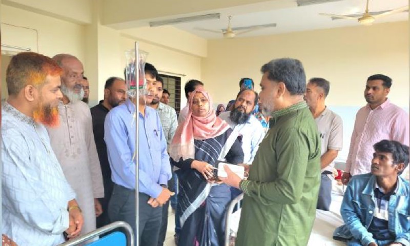 জুড়ী হাসপাতালে স্বাস্থ্যসেবা নিশ্চিতের তাগিদ দিলেন এমপি নাসির উদ্দিন