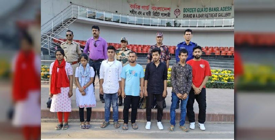 ভারতে আটক ৭ বাংলাদেশি নাগরিককে দেশে প্রত্যাবর্তন