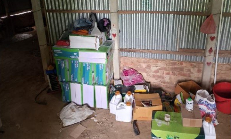 হালুয়াঘাটে ইসস্পাহিনী এগ্রো লিমিটেডের দুই লক্ষাধিক টাকার মালামাল চুরি