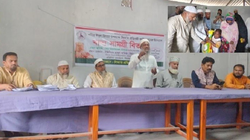 ভূরুঙ্গামারীতে ঈদ উপলক্ষে প্রতিবন্ধী পরিবারের মাঝে খাদ্য সামগ্রী বিতরণ 