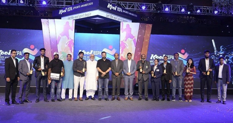 'কুল-বিএসপিএ স্পোর্টস অ্যাওয়ার্ড ২০২৫' অনুষ্ঠিত