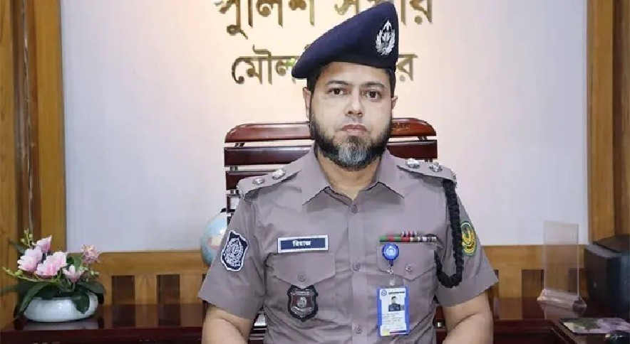 মৌলভীবাজারের এসপিকে যোগদানের এক সপ্তাহের মাথায় প্রত্যাহার