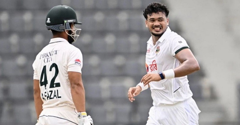 পাকিস্তানকে চাপে ফেলে মধ্যাহ্ন বিরতিতে বাংলাদেশ