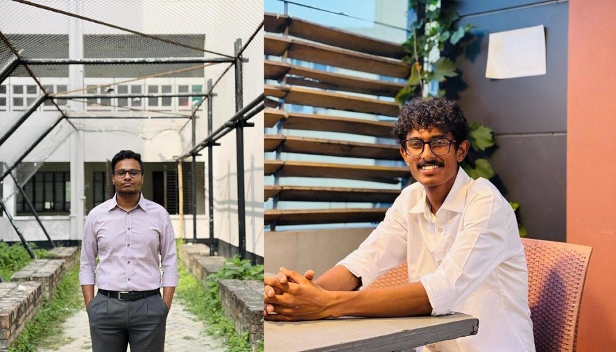 খুবির গানের সংগঠন 'কৃষ্টি'র নেতৃত্বে রাইসুল ও ধীমান