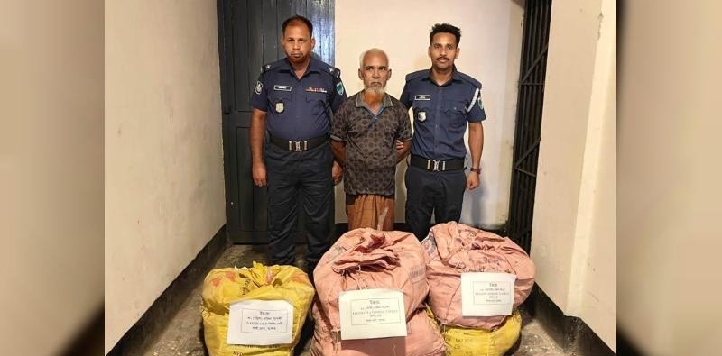 শার্শায় ১৮৮ বান্ডিল আমদানি নিষিদ্ধ বিদেশি ফিসিং নেটসহ আটক ১